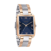 Sonata Men's Watch Analog Blue Dial With Stainless Steel Band, 7143KM01